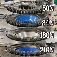 5インチ釜オリジナル編機　サントウニットオリジナル改造機